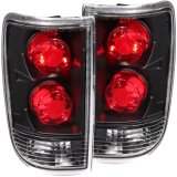 ANZO 1995-2005 Chevrolet Blazer Taillights Dark Smoke thumbnail 3