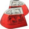 ANZO 1999-2001 BMW 3 Series E46 Taillights Red/Clear thumbnail 8