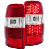 ANZO 2000-2006 Chevrolet Suburban LED Taillights Red/Clear thumbnail 4