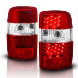 ANZO 2000-2006 Chevrolet Suburban LED Taillights Red/Clear thumbnail 6
