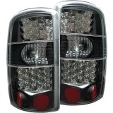ANZO 2000-2006 Chevrolet Suburban LED Taillights Black thumbnail 1