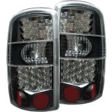 ANZO 2000-2006 Chevrolet Suburban LED Taillights Black thumbnail 3