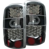 ANZO 2000-2006 Chevrolet Suburban LED Taillights Black thumbnail 5