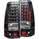 ANZO 2003-2006 Chevrolet Silverado 1500 LED Taillights Black thumbnail 1