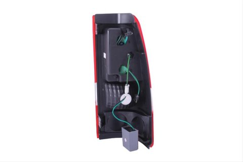 ANZO 1999-2007 Chevrolet Silverado 1500 LED Taillights Red/Clear thumbnail 2