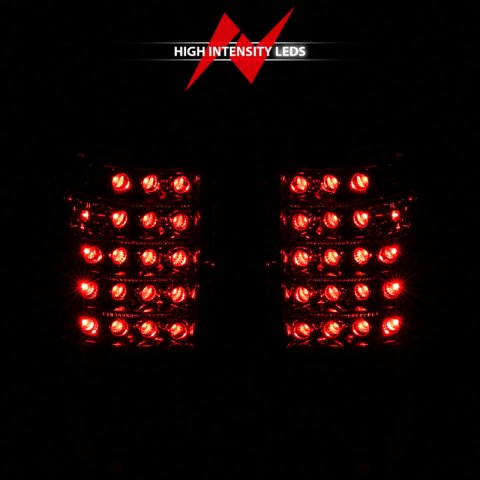 ANZO 1999-2007 Chevrolet Silverado 1500 LED Taillights Red/Clear thumbnail 6