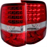 ANZO 2004-2008 Ford F-150 LED Taillights Red/Clear thumbnail 1