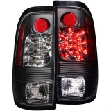 ANZO 1997-2003 Ford F-150 LED Taillights Black thumbnail 1