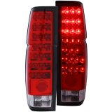 ANZO 1986-1997 Nissan Hardbody LED Taillights Red/Clear thumbnail 6
