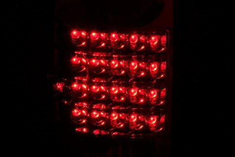ANZO 1989-1995 Toyota Pickup LED Taillights Red/Clear thumbnail 2