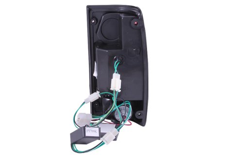 ANZO 1989-1995 Toyota Pickup LED Taillights Red/Clear thumbnail 6