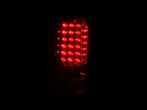ANZO 1994-2001 Dodge Ram LED Taillights Red/Clear thumbnail 6