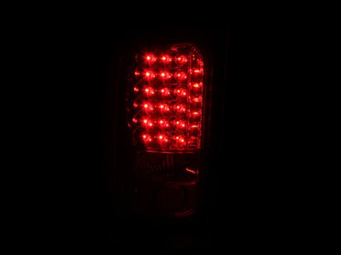 ANZO 1994-2001 Dodge Ram LED Taillights Red/Clear thumbnail 8