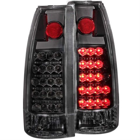 ANZO 1999-2000 Cadillac Escalade LED Taillights Black thumbnail 1