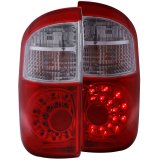 ANZO 2004-2006 Toyota Tundra LED Taillights Red/Clear thumbnail 6