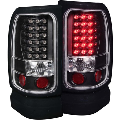 ANZO 1994-2001 Dodge Ram LED Taillights Black thumbnail 3
