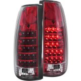 ANZO 1999-2000 Cadillac Escalade LED Taillights Red/Clear thumbnail 4