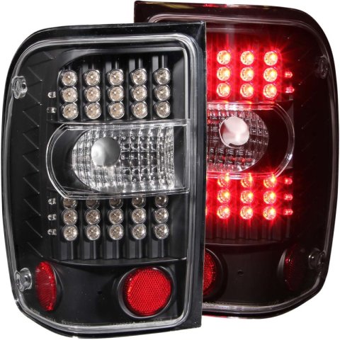 ANZO 2001-2011 Ford Ranger LED Taillights Black thumbnail 6