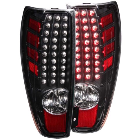 ANZO 2004-2012 Chevrolet Colorado LED Taillights Black thumbnail 6