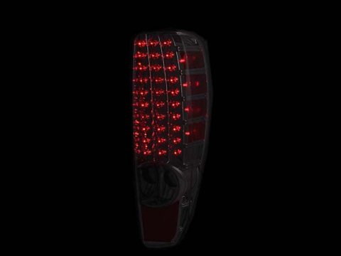 ANZO 2004-2012 Chevrolet Colorado LED Taillights Black thumbnail 9
