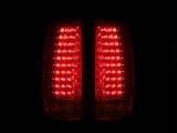 ANZO 2007-2014 Chevrolet Suburban LED Taillights Red/Clear G4 thumbnail 2