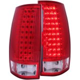 ANZO 2007-2014 Chevrolet Suburban LED Taillights Red/Clear G4 thumbnail 5