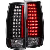 ANZO 2007-2014 Chevrolet Suburban LED Taillights Black G4 thumbnail 1