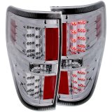 ANZO 2009-2014 Ford F-150 LED Taillights Chrome thumbnail 4