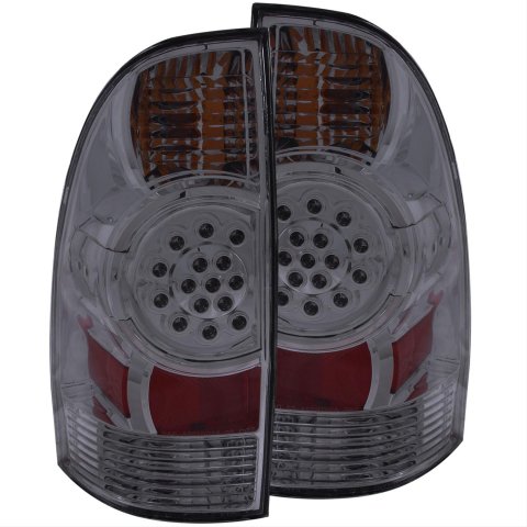 ANZO 2005-2015 Toyota Tacoma LED Taillights Smoke thumbnail 1