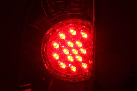 ANZO 2005-2015 Toyota Tacoma LED Taillights Smoke thumbnail 2