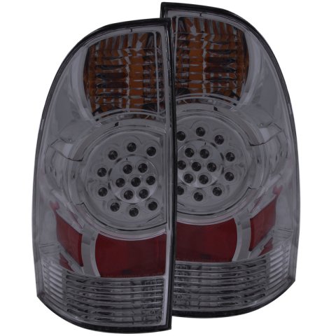 ANZO 2005-2015 Toyota Tacoma LED Taillights Smoke thumbnail 7