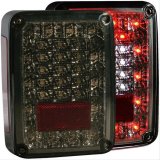 ANZO 2007-2015 Jeep Wrangler LED Taillights Smoke thumbnail 1