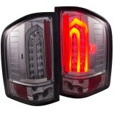 ANZO 2007-2013 Chevrolet Silverado 1500 LED Taillights Smoke G2 thumbnail 1