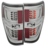 ANZO 2009-2013 Ford F-150 LED Taillights Chrome thumbnail 7