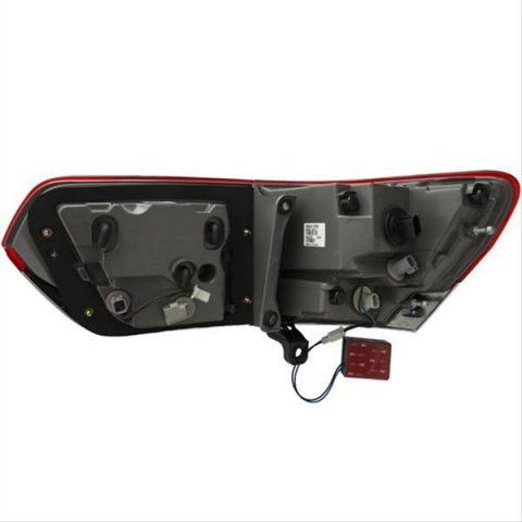 ANZO 2014-2016 Jeep Grand Cherokee LED Taillights Red/Smoke thumbnail 2