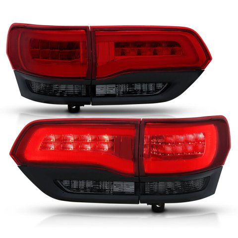 ANZO 2014-2016 Jeep Grand Cherokee LED Taillights Red/Smoke thumbnail 7