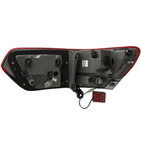 ANZO 2014-2016 Jeep Grand Cherokee LED Taillights Red/Smoke thumbnail 8
