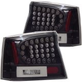 ANZO 2006-2008 Dodge Charger LED Taillights Black thumbnail 8