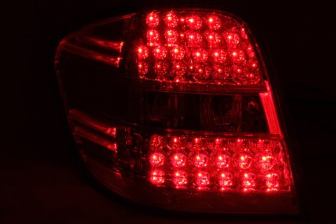 ANZO 2006-2007 Mercedes Benz M Class W164 LED Taillights Red/Clear thumbnail 7