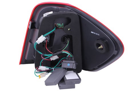 ANZO 2006-2007 Mercedes Benz M Class W164 LED Taillights Red/Clear thumbnail 8