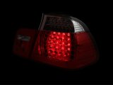ANZO 2002-2005 BMW 3 Series E46 LED Taillights Red/Clear thumbnail 3
