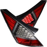 ANZO 2003-2005 Nissan 350Z LED Taillights Black thumbnail 7