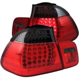 ANZO 2002-2005 4DR BMW 3 Series E46 LED Taillights Red/Smoke thumbnail 1