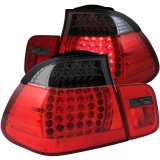 ANZO 2002-2005 4DR BMW 3 Series E46 LED Taillights Red/Smoke thumbnail 4