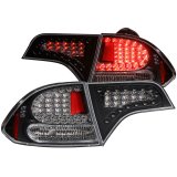 ANZO 2006-2011 Honda Civic LED Taillights Black thumbnail 5