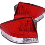 ANZO 2008-2011 Ford Focus LED Taillights Red/Clear thumbnail 6