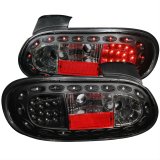 ANZO 1998-2005 Mazda Miata LED Taillights Black thumbnail 1