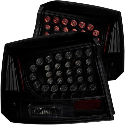ANZO 2006-2008 Dodge Charger LED Taillights Dark Smoke thumbnail 4