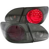 ANZO 2003-2008 Toyota Corolla LED Taillights Red/Smoke thumbnail 1