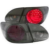 ANZO 2003-2008 Toyota Corolla LED Taillights Red/Smoke thumbnail 4